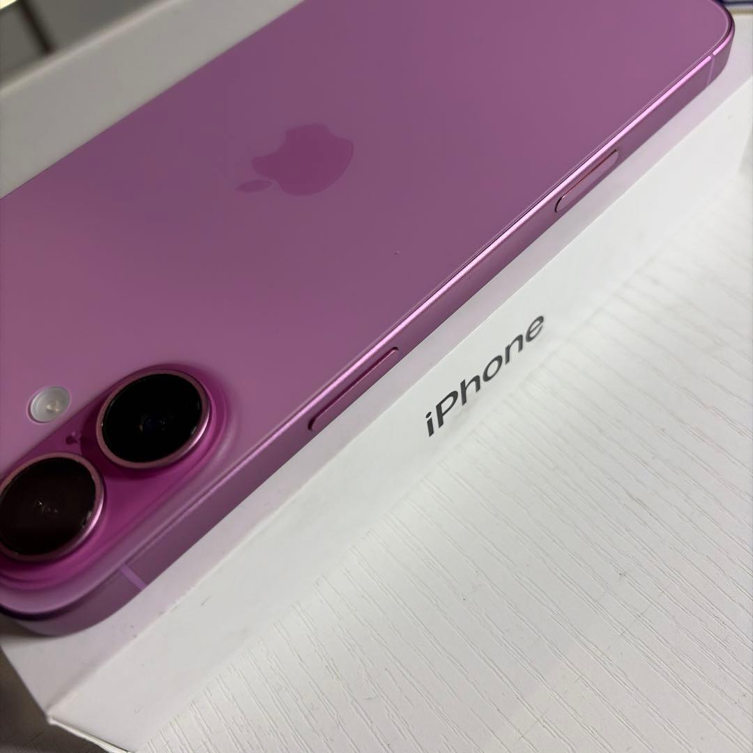 iPhone16 128GB ピンク SIMフリー 極美品