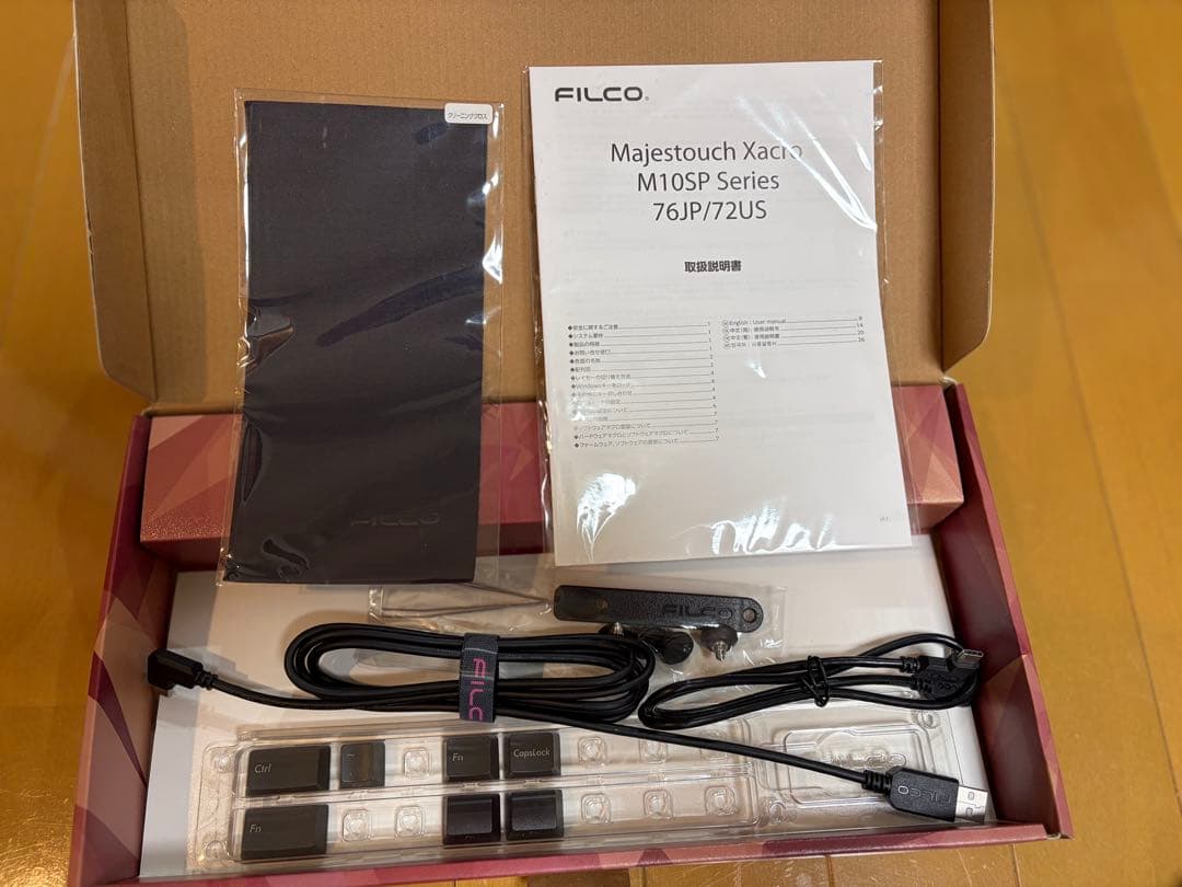 FILCO Majestouch Xacro M10SP 静音赤軸 英語配列