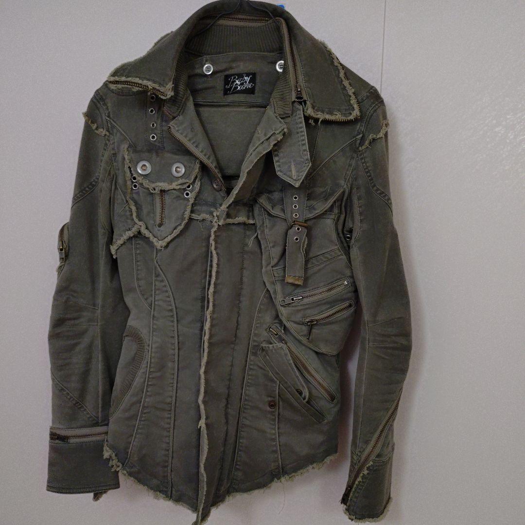 Baby Born カーキ ミリタリージャケット　ギミック　レディース