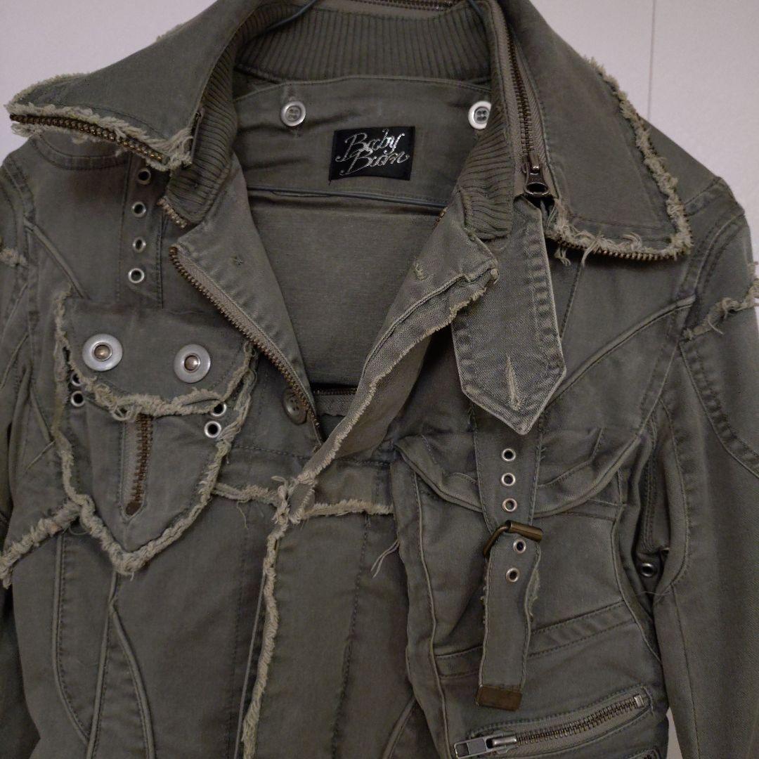 Baby Born カーキ ミリタリージャケット　ギミック　レディース