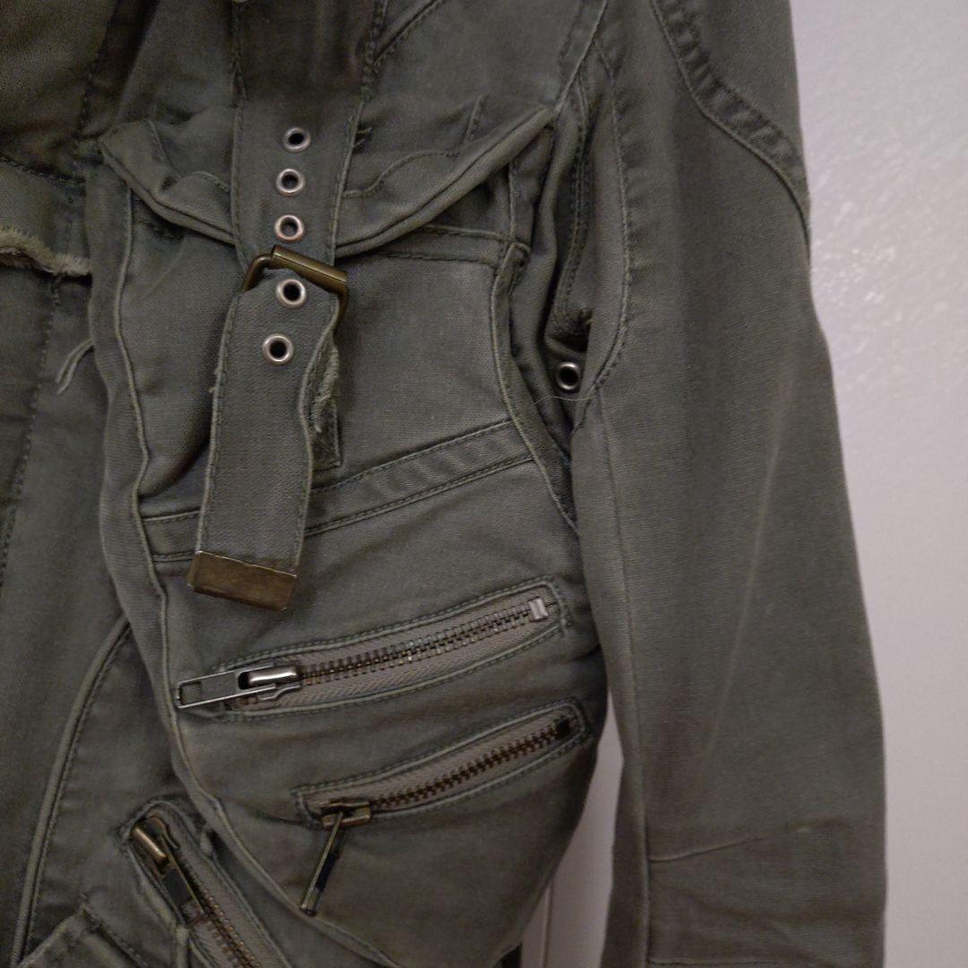 Baby Born カーキ ミリタリージャケット　ギミック　レディース