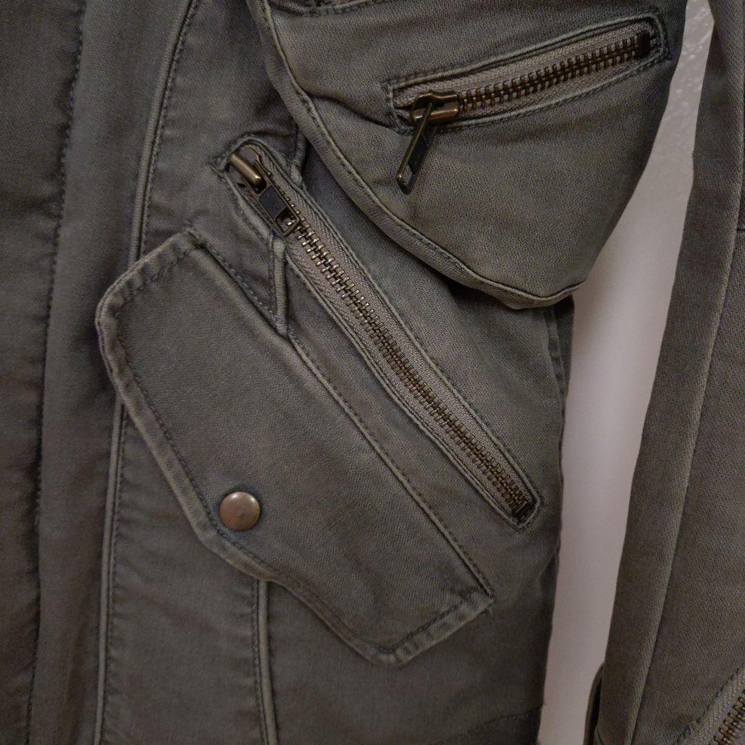 Baby Born カーキ ミリタリージャケット　ギミック　レディース