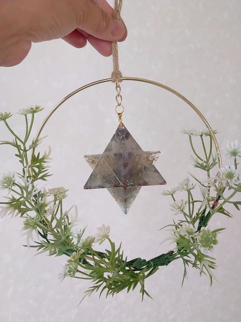 特大　オルゴナイト　マカバスター　インテリア　浄化　電磁波カット　開運引き寄せ