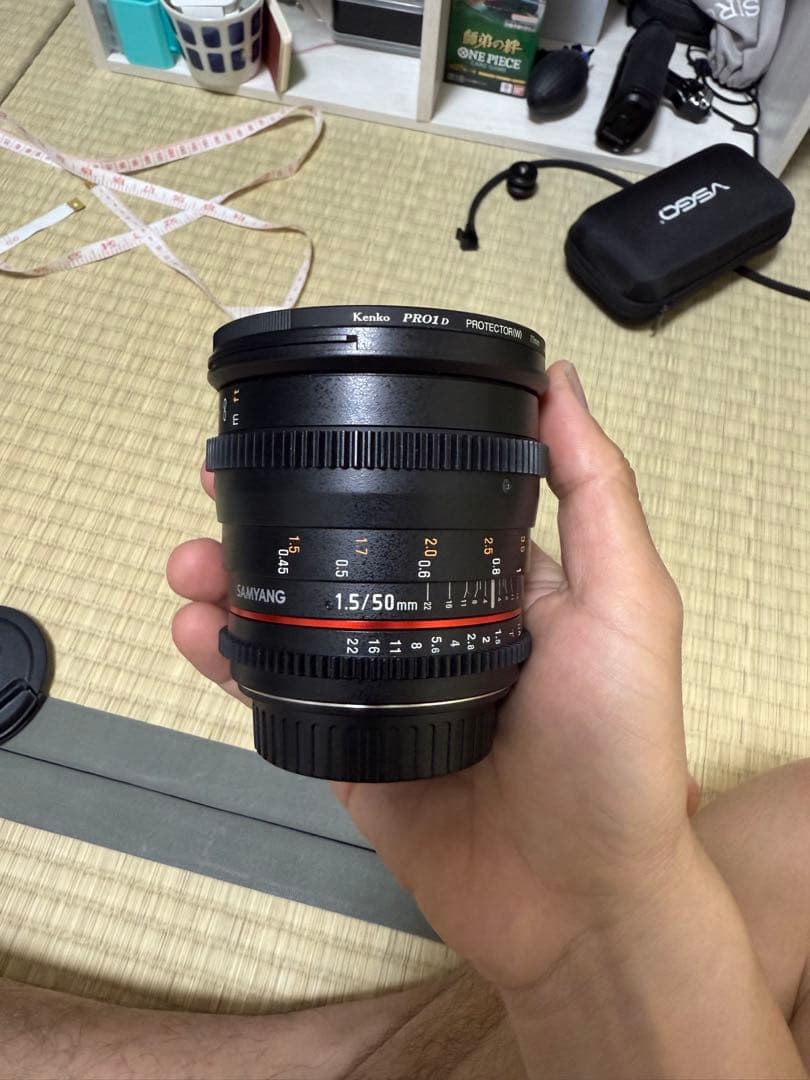 レンズ(単焦点) SAMYANG 50mm T1.5 ASUMC cannon EF