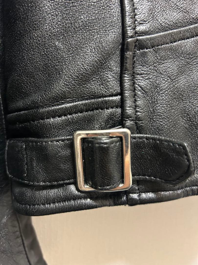 Schott ショットダブルブレスト セミダブルライダースジャケット