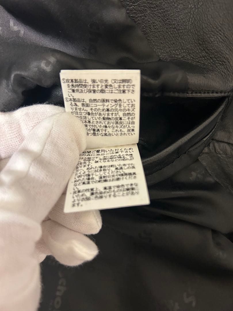 Schott ショットダブルブレスト セミダブルライダースジャケット