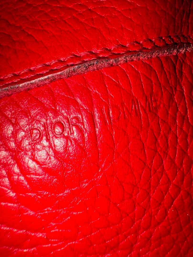 靴 Dior Homme Leather High-Top Sneakers