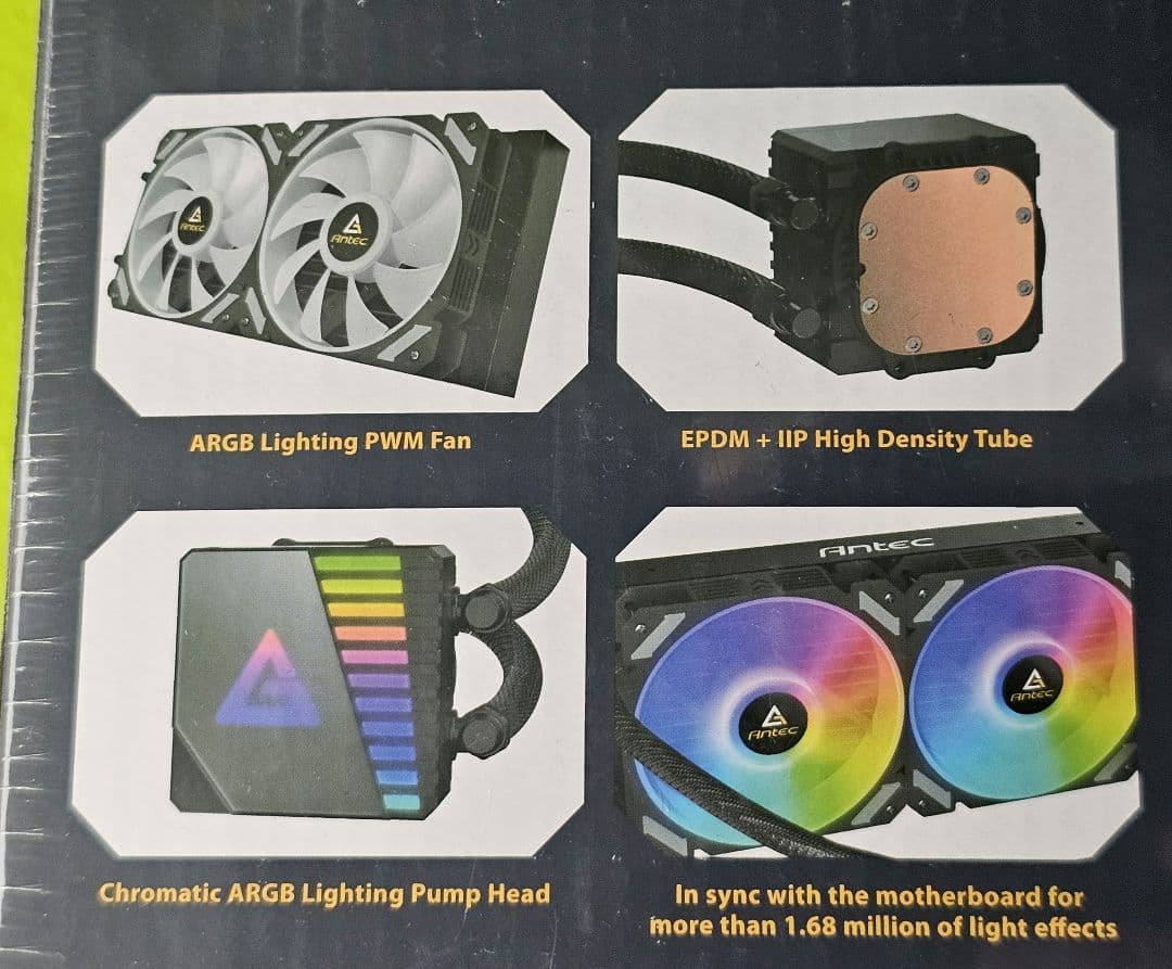 新品未開封　ANTEC　Symphony240 ARGB
