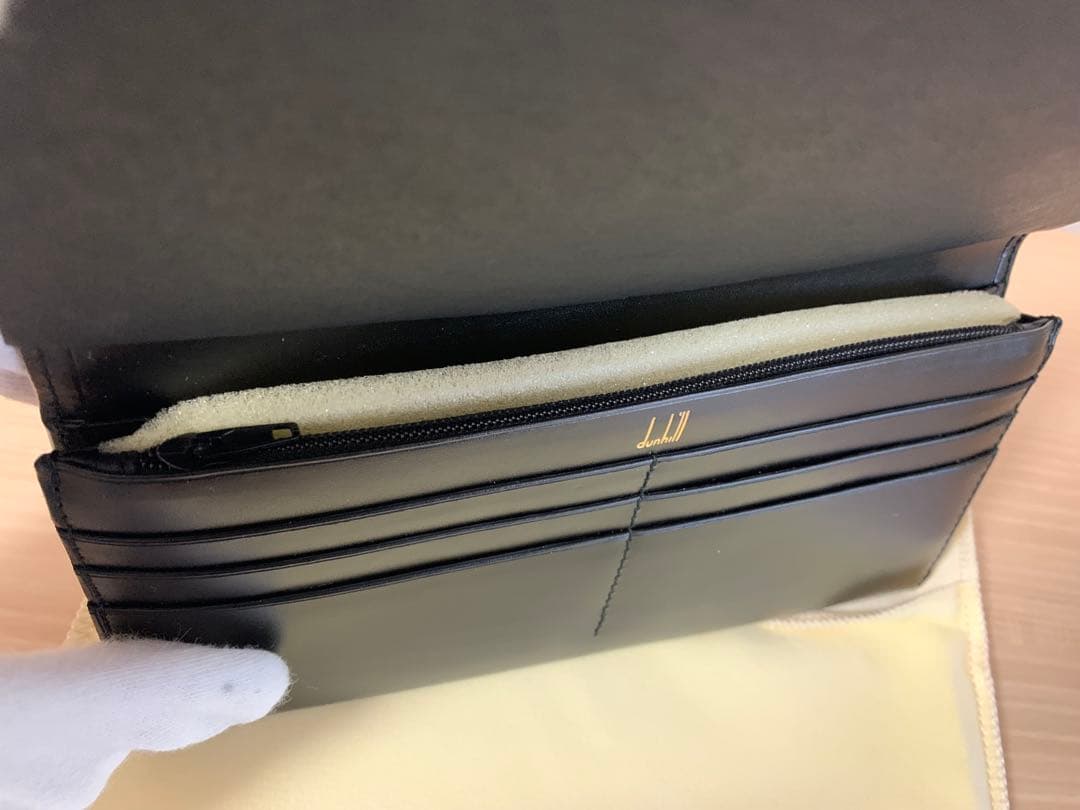 アンファニー様☆新品 ALFRED DUNHILL スムースレザー メンズ長財布