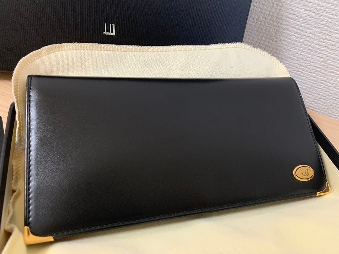 アンファニー様☆新品 ALFRED DUNHILL スムースレザー メンズ長財布