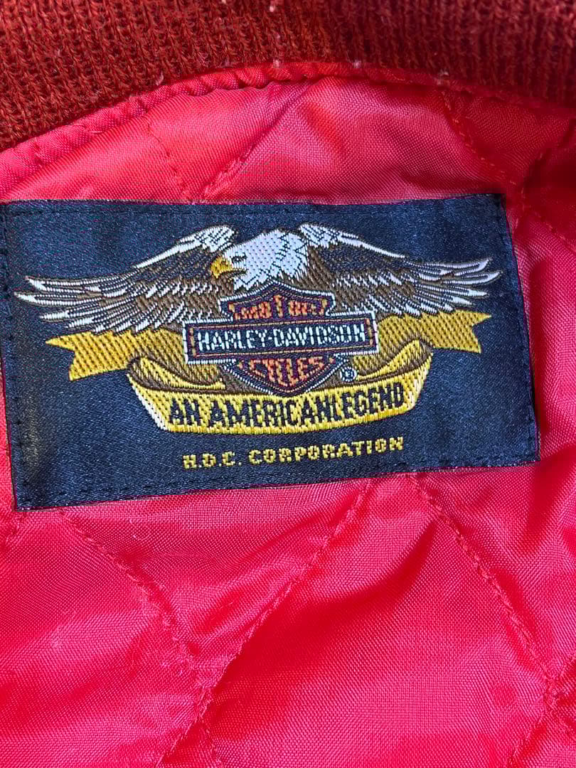 ハーレーダビッドソンスカジャン 商談中