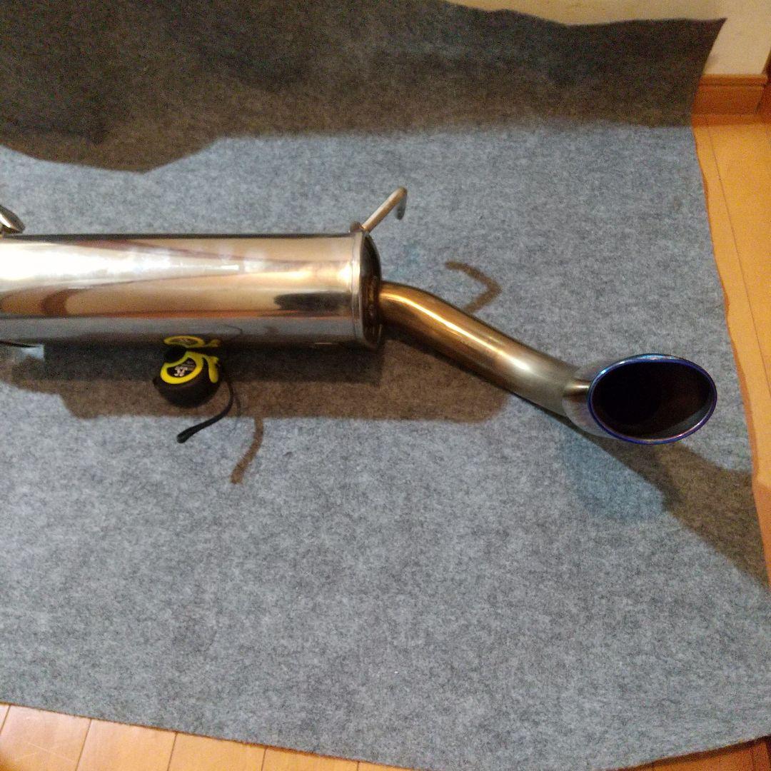 津田レーシング DAMSEL 　JB64ハイパーマフラー 【リアマフラー】