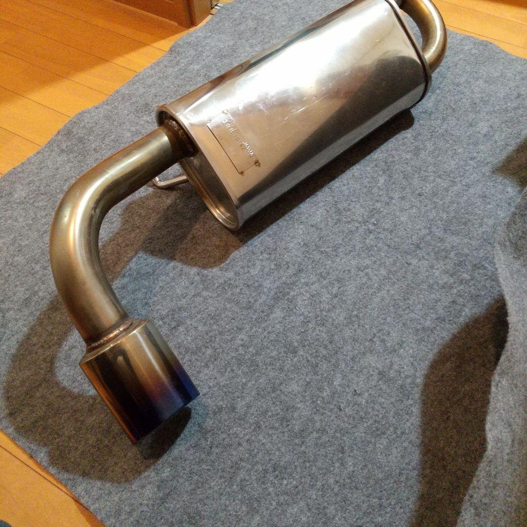 津田レーシング DAMSEL 　JB64ハイパーマフラー 【リアマフラー】