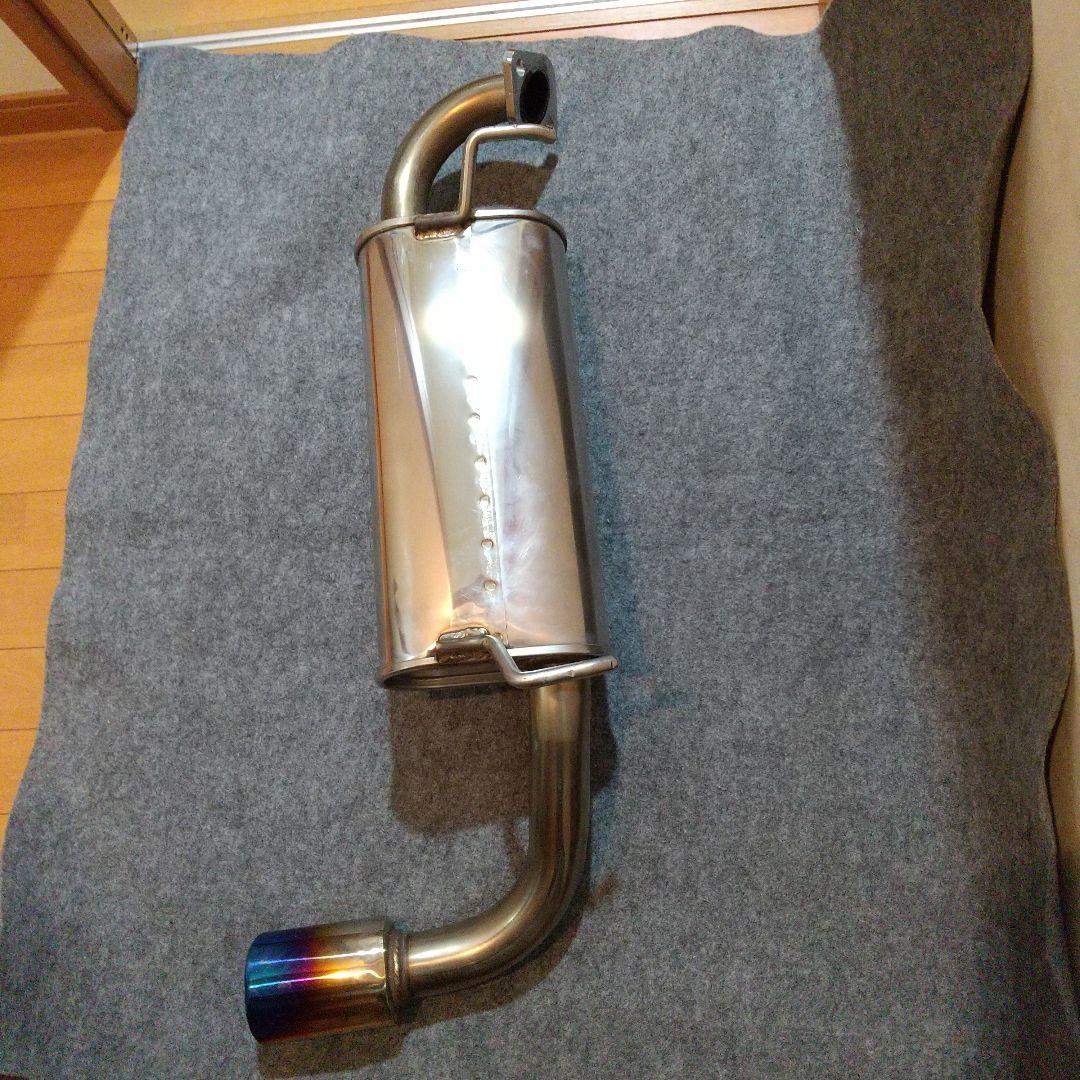 津田レーシング DAMSEL 　JB64ハイパーマフラー 【リアマフラー】