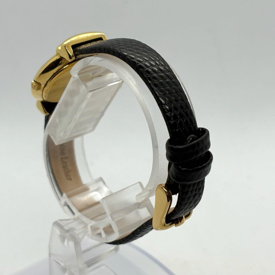 【稼働/新品電池】グッチ 5300L レディース腕時計 黒文字盤　新品ベルト