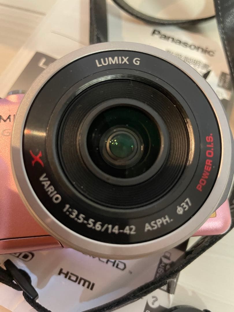 Panasonic LUMIX DMC-GF3X ピンク 14-42mm レンズ