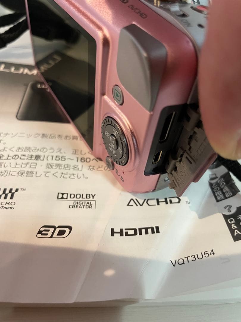 Panasonic LUMIX DMC-GF3X ピンク 14-42mm レンズ