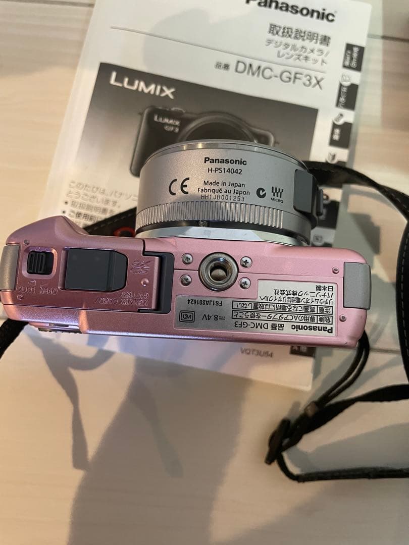 Panasonic LUMIX DMC-GF3X ピンク 14-42mm レンズ