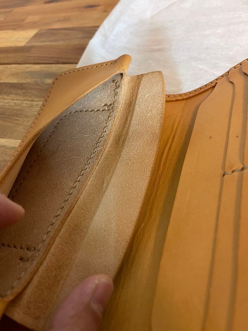 黒羽 クロウ CROW CBM-195-BR ブライドルレザー 長財布ブッテーロ