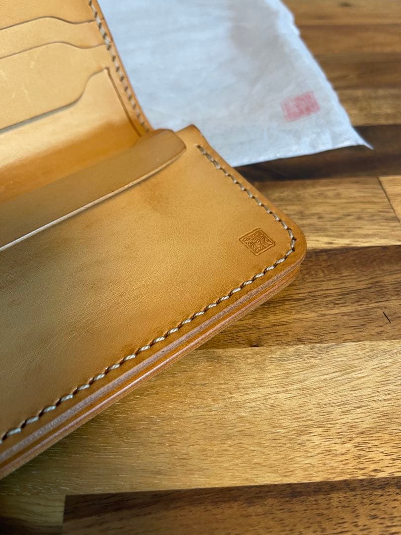 黒羽 クロウ CROW CBM-195-BR ブライドルレザー 長財布ブッテーロ