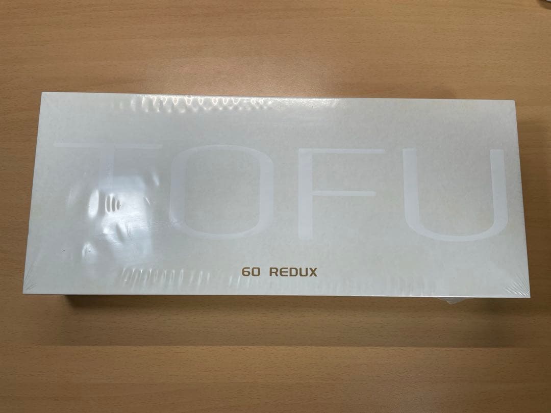 Tofu 60 Redux 1.0 E-coating White シュリンク付