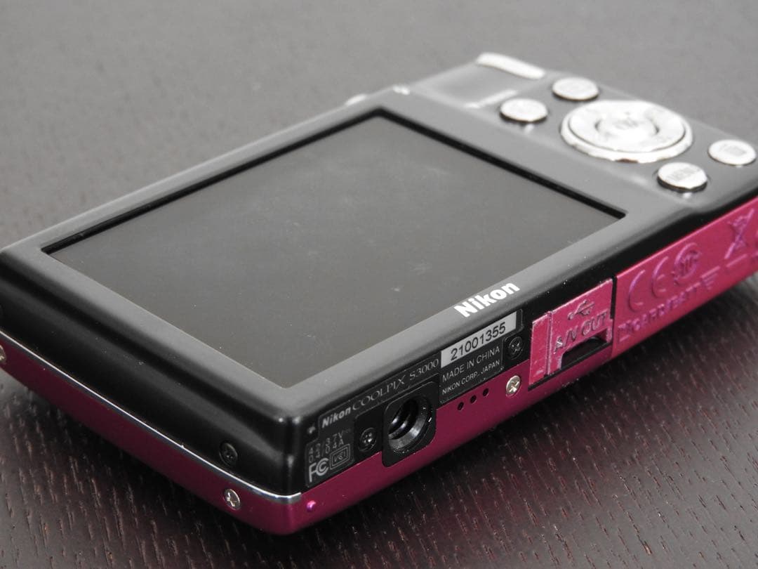 Nikon COOLPIX S3000 ピンク ニコン コンパクトデジタルカメラ