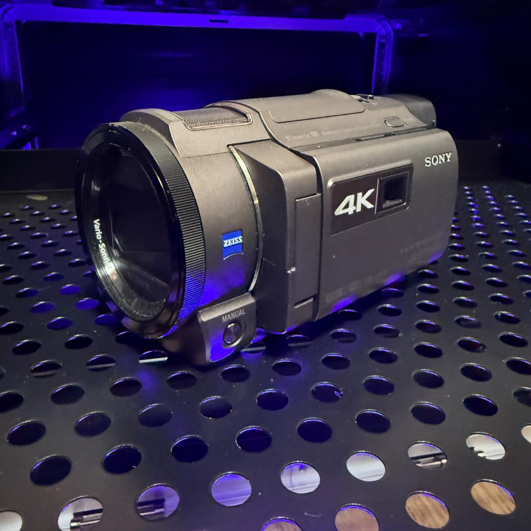 【動作確認済】【防湿庫保管】SONY 4K Handycam FDR-AXP35