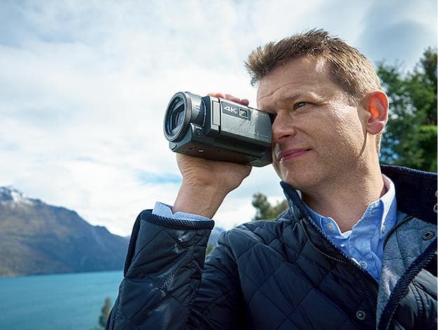 【動作確認済】【防湿庫保管】SONY 4K Handycam FDR-AXP35