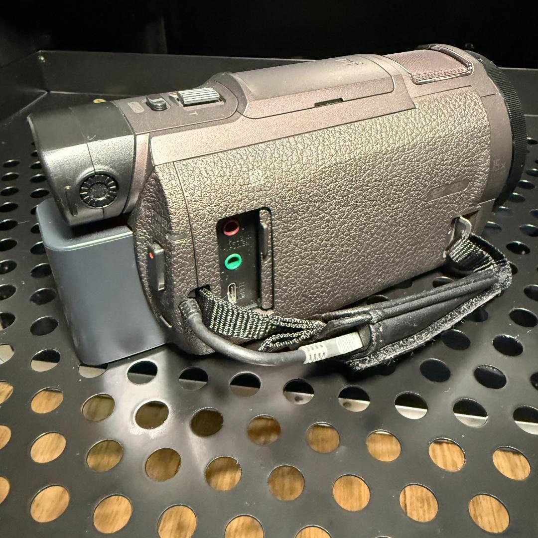 【動作確認済】【防湿庫保管】SONY 4K Handycam FDR-AXP35