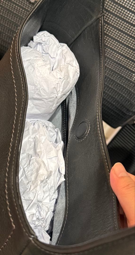 セール 極美品 土屋鞄 トーンオイルヌメ ワンショルダートート ブラック