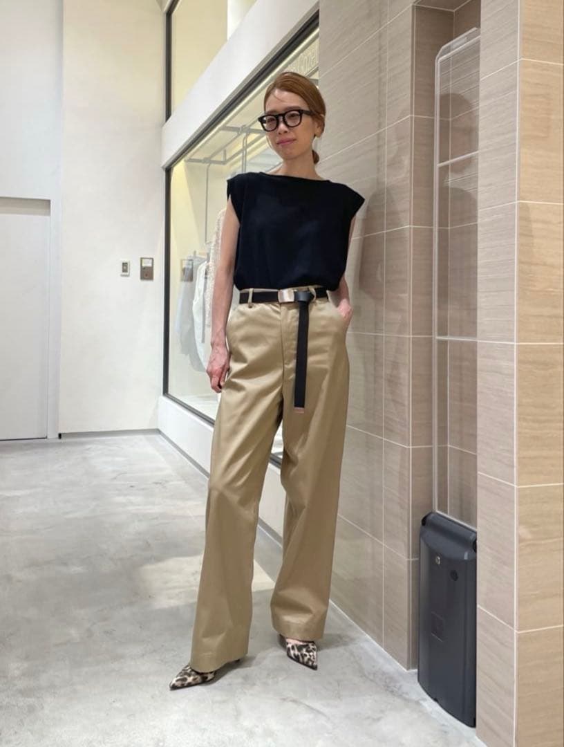 Drawing Numbers プレーンチノパンツ