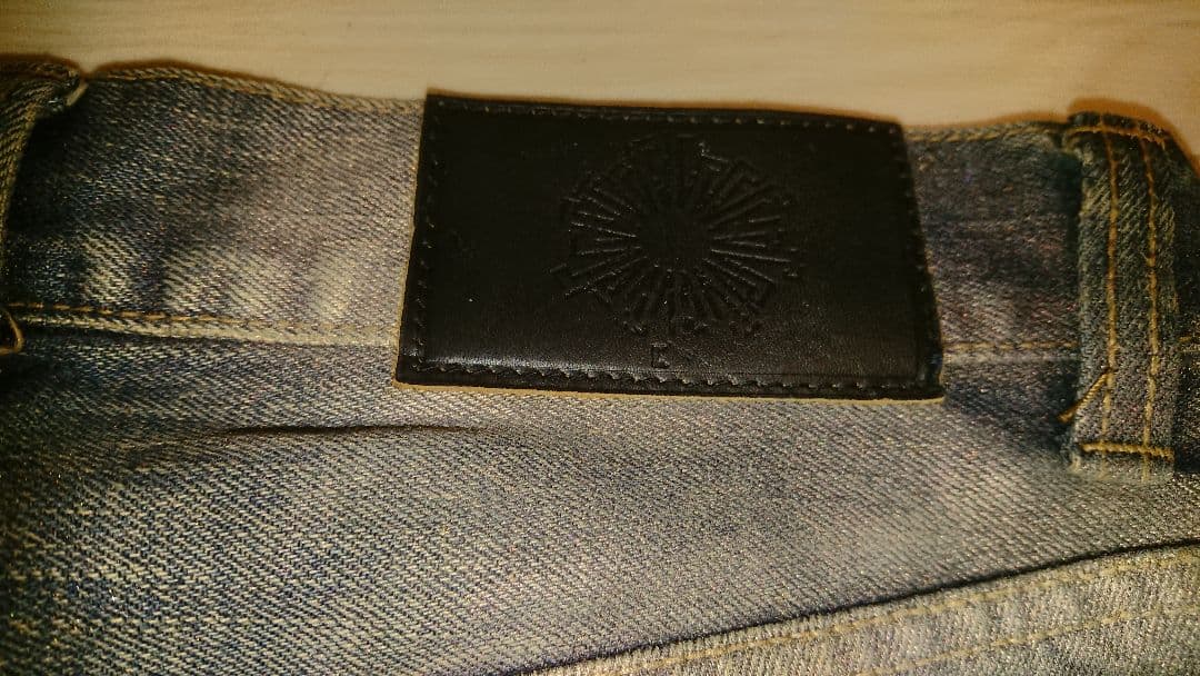 新品タグ付!TORNADO MARTシューカットデニム サイズSトルネードマート