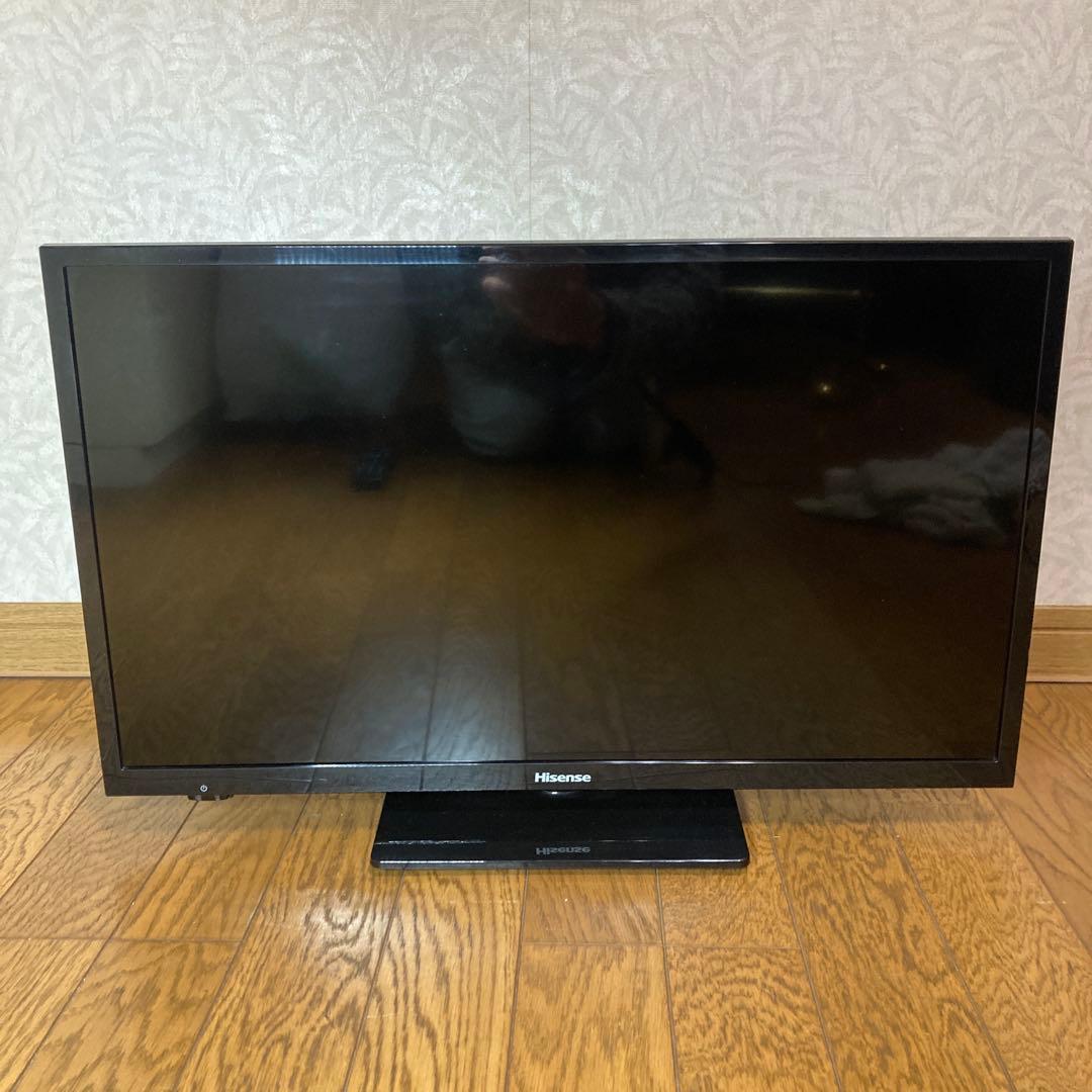 【美品】2020年製 Hisense 24型テレビ リモコン&カード付 送料込
