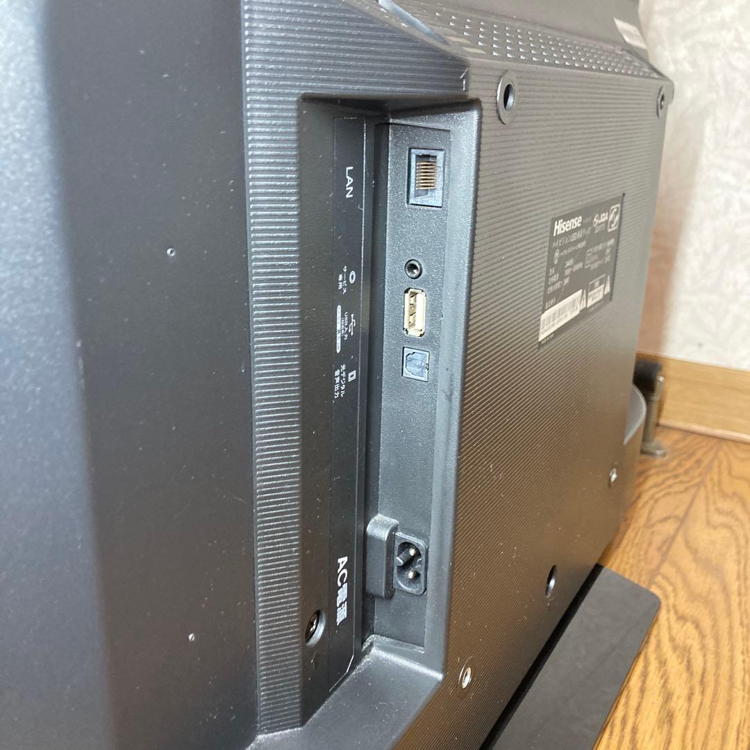 【美品】2020年製 Hisense 24型テレビ リモコン&カード付 送料込