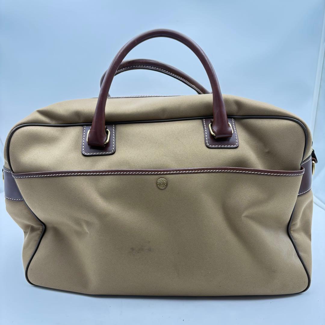 ハンティングワールド ボストンバッグ カーキ ブラウン 0712-S6503t