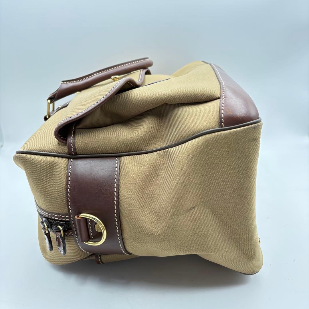 ハンティングワールド ボストンバッグ カーキ ブラウン 0712-S6503t