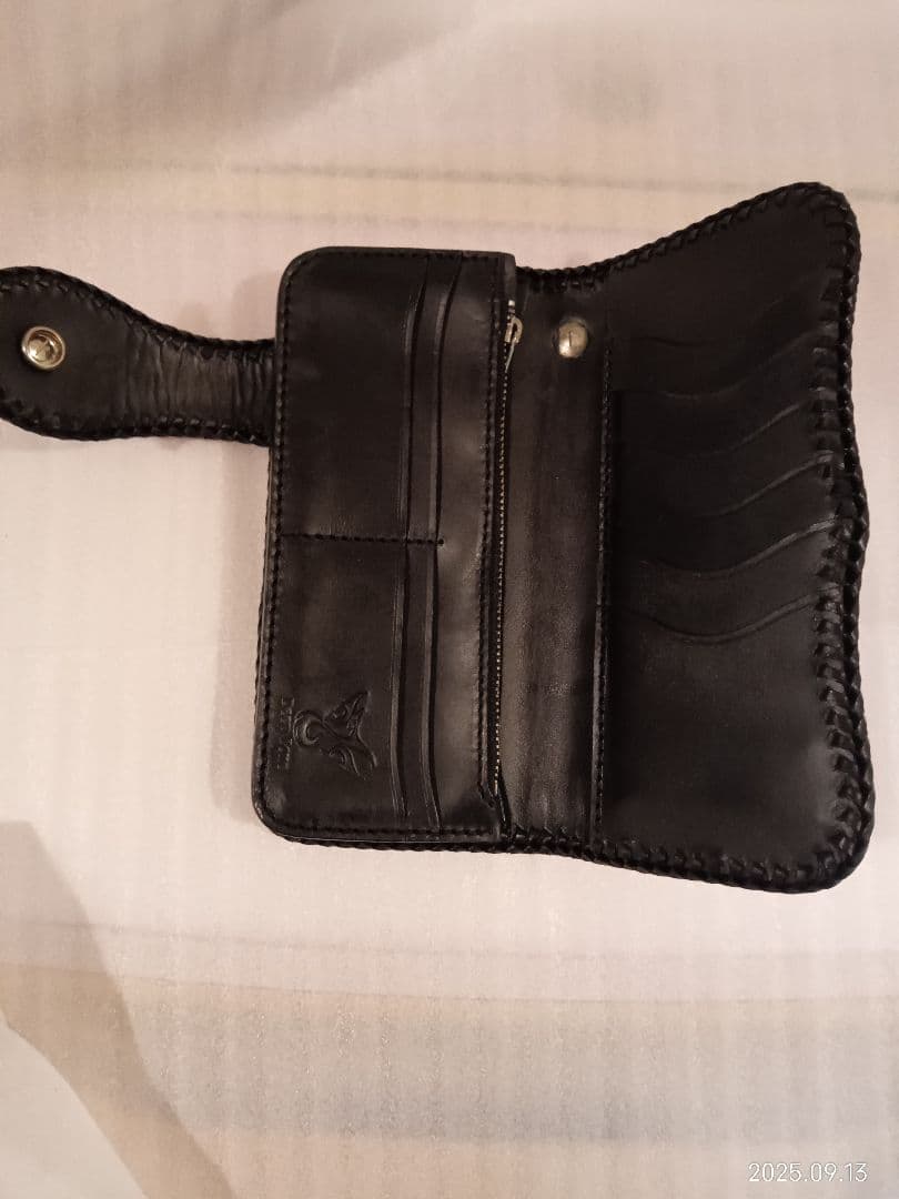 ディープゾーン純正バイカーズレザーウォレット