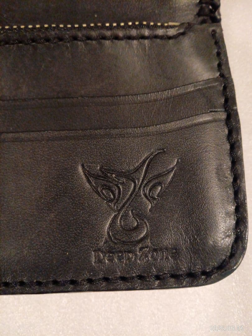 ディープゾーン純正バイカーズレザーウォレット