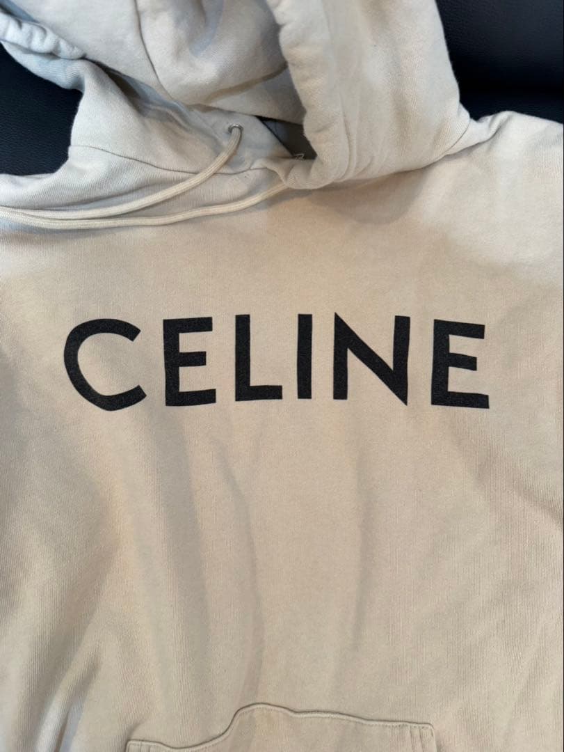 【美品】CELINE セリーヌ ロゴパーカー Sサイズ 正規品