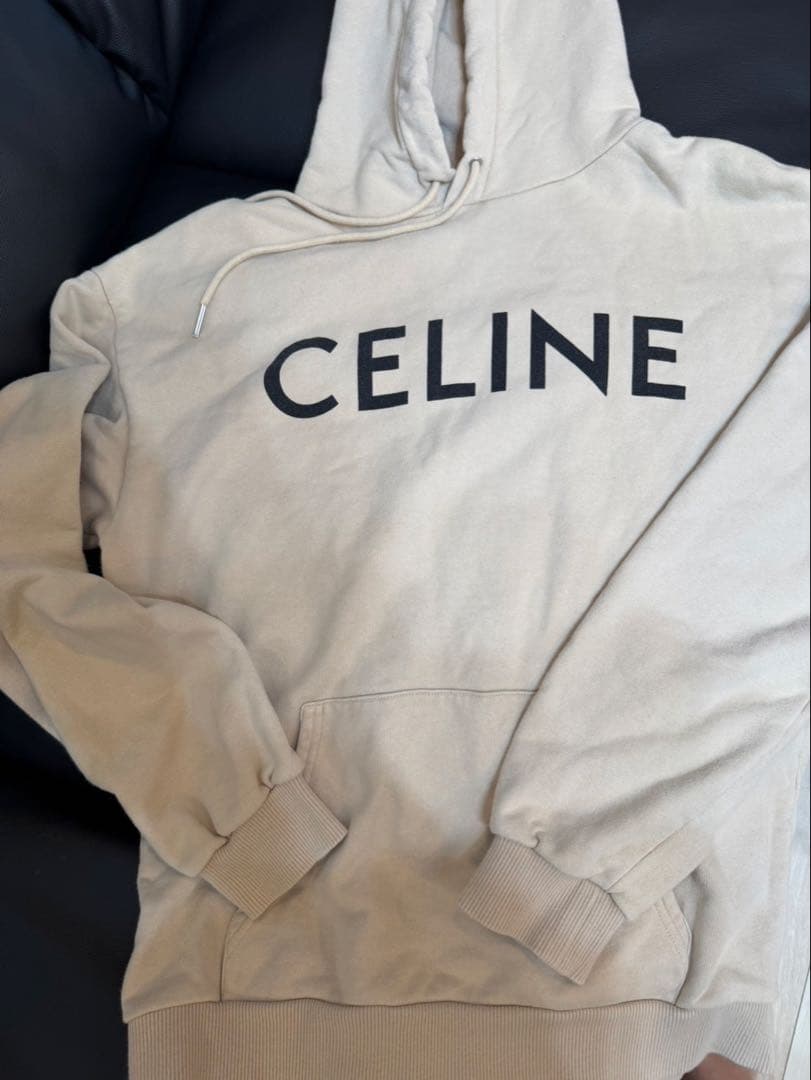 【美品】CELINE セリーヌ ロゴパーカー Sサイズ 正規品