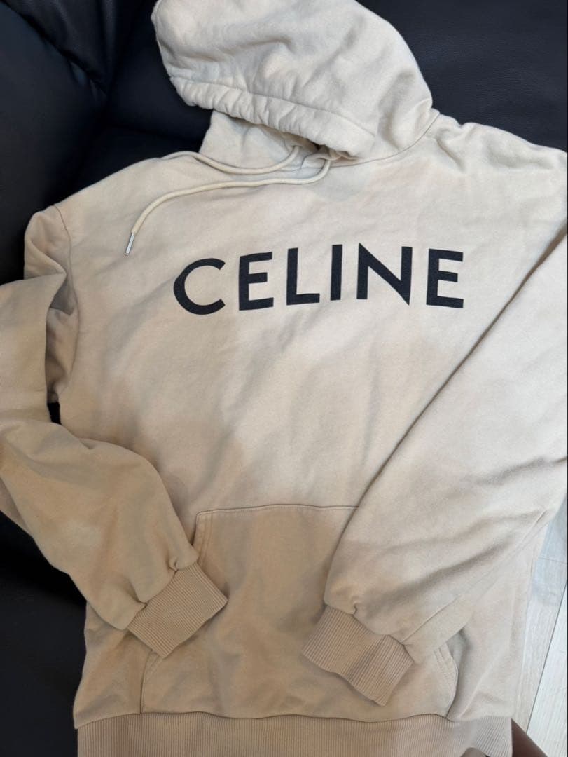 【美品】CELINE セリーヌ ロゴパーカー Sサイズ 正規品