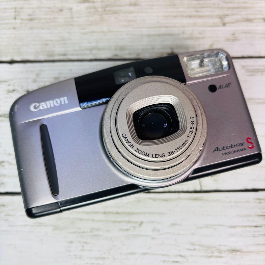【動作良好】Canon フィルムカメラ Autoboy S PANORAMA