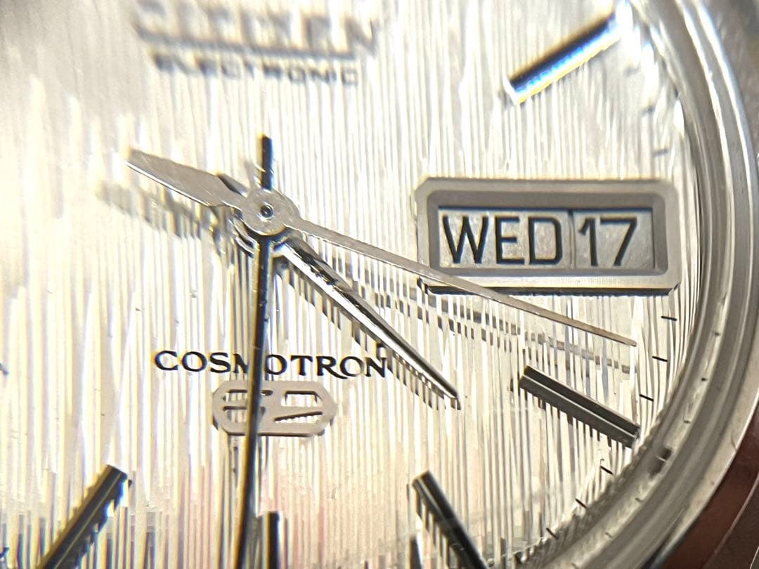 シチズン コスモトロン スノーフレーク 要修理