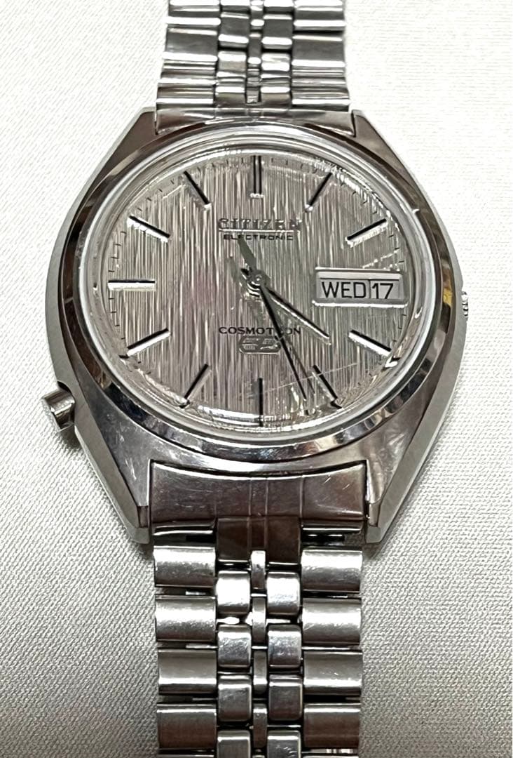 シチズン コスモトロン スノーフレーク 要修理