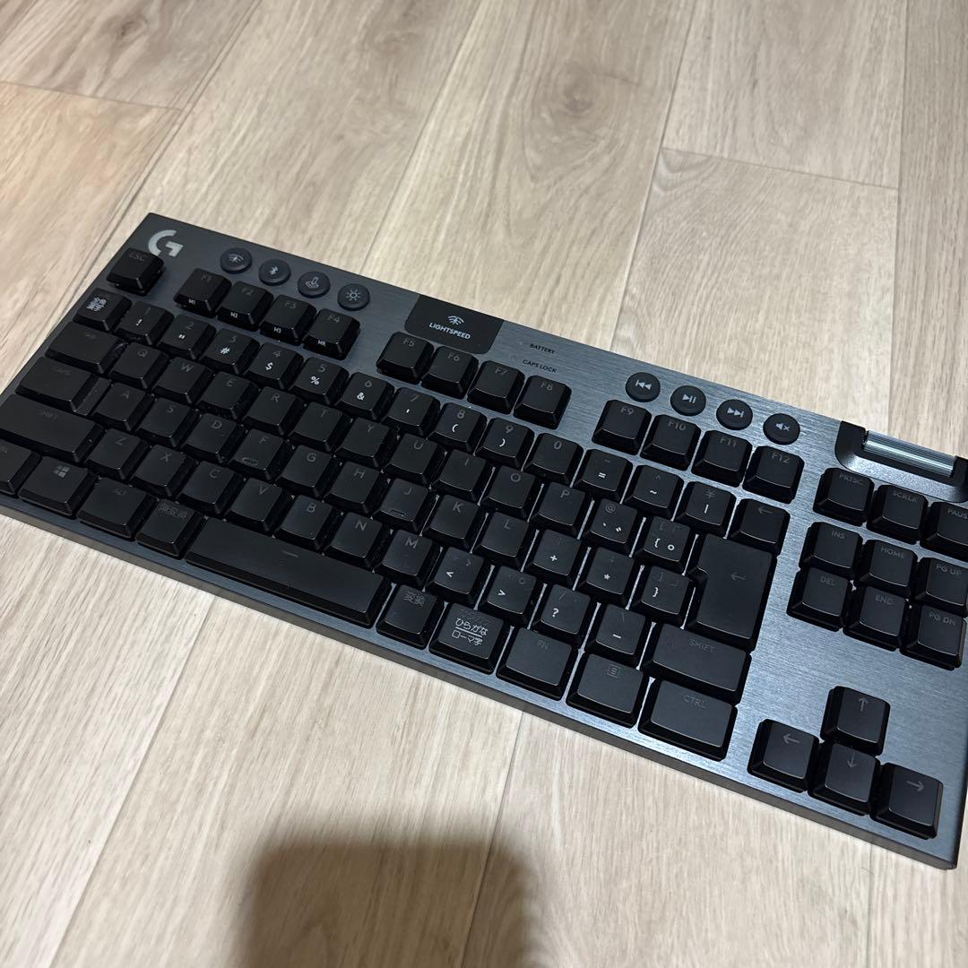 Logicool G913 TKL ワイヤレスゲーミングキーボード(赤軸)
