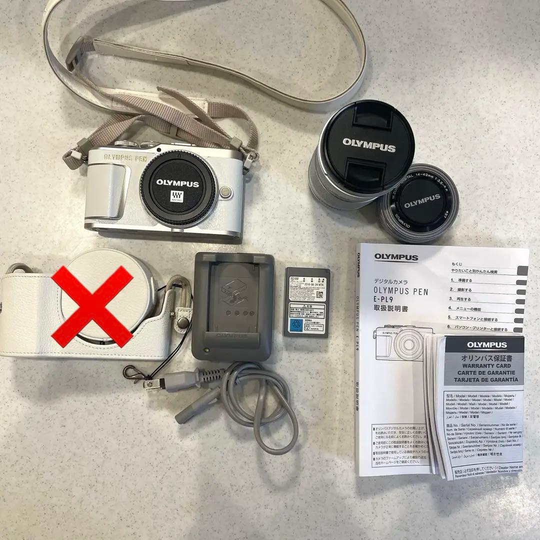 【美品】OLYMPUS PEN E-PL9(ホワイト)