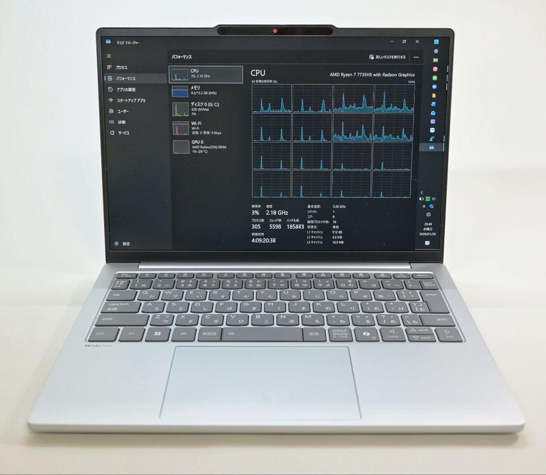 【3年保証】lenovo IdeaPad slim 5 light gen10