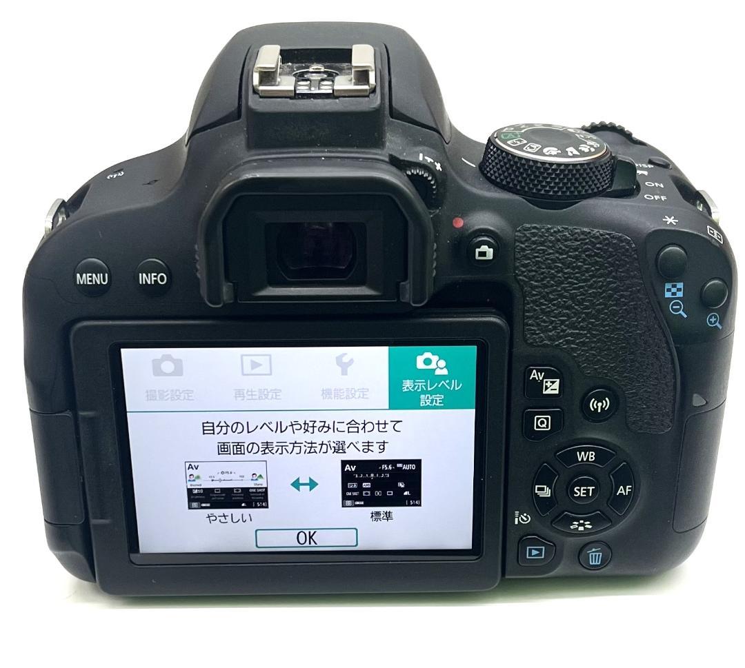 ★CANON EOS X9i 18-55mm 55-250mm ダブルレンズ付き