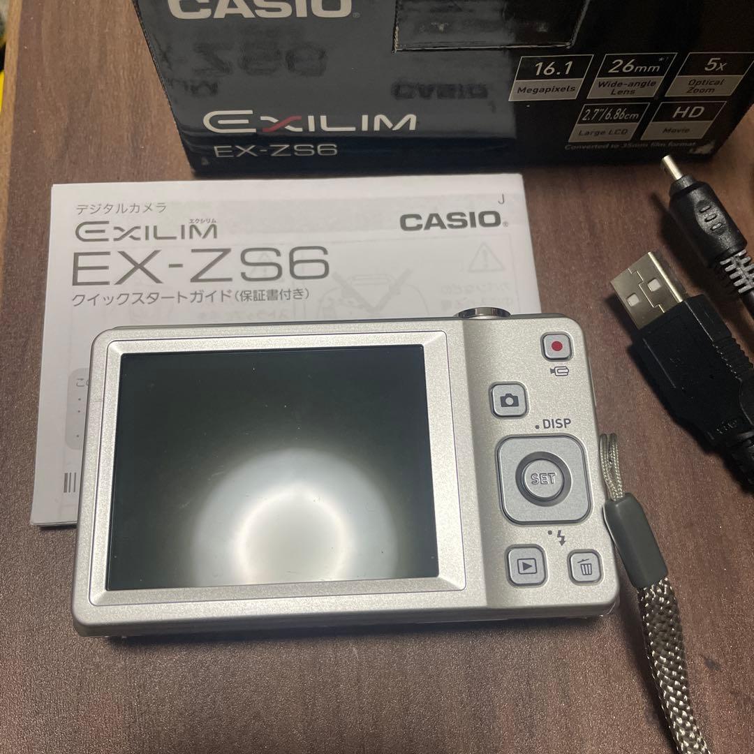 CASIO EXILIM EX-ZS6 コンパクトデジタルカメラ