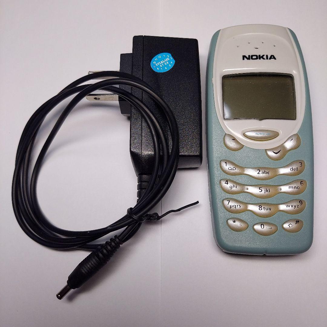 NOKIA 3315 携帯電話　アジア仕様　充電器　SIMカード